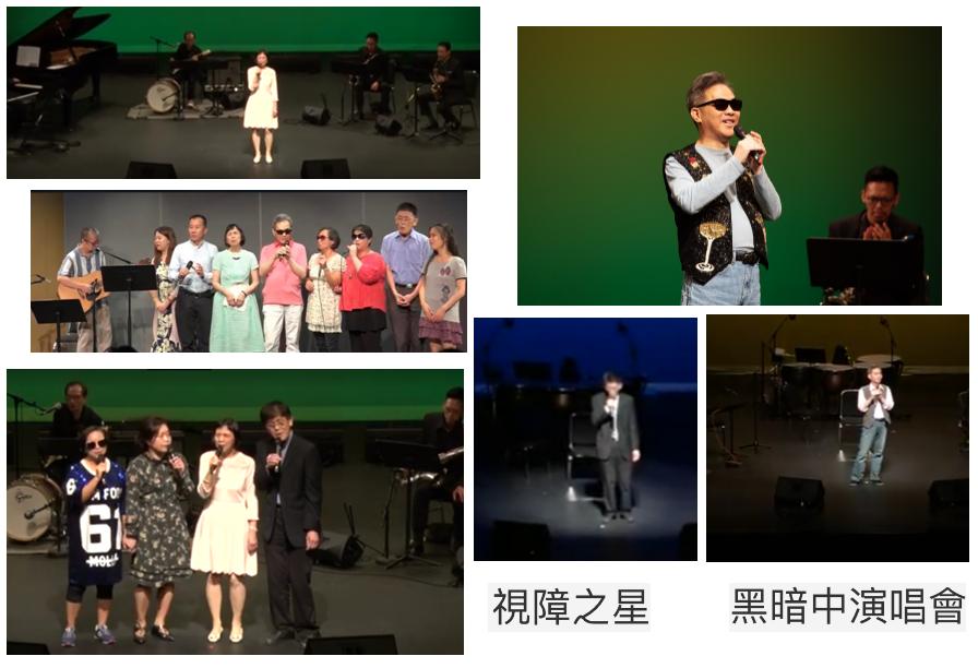 每年透過音樂會用美麗歌聲表達視障人士堅毅嘅力量。